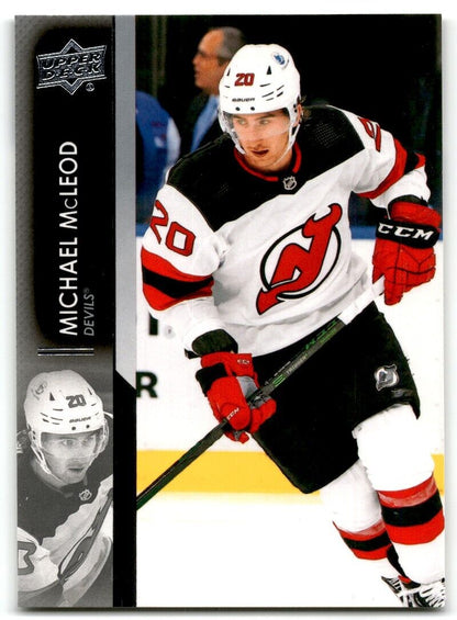 2021-22 Upper Deck Michael McLeod New Jersey Devils #357