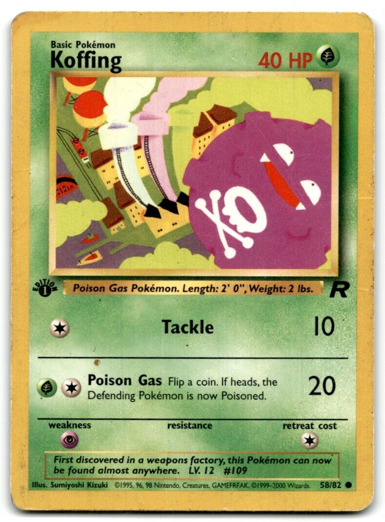 2000 Classic - Team Rocket Koffing Basic/Common #58