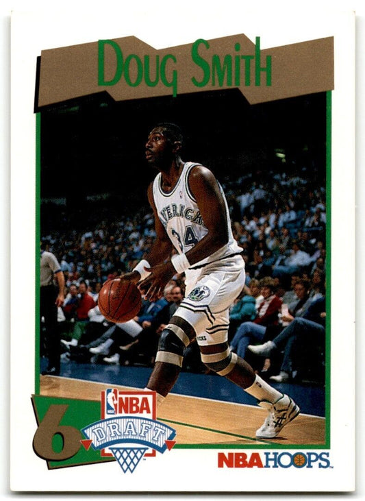 1991-92 Hoops Doug Smith Rookie Dallas Mavericks #551