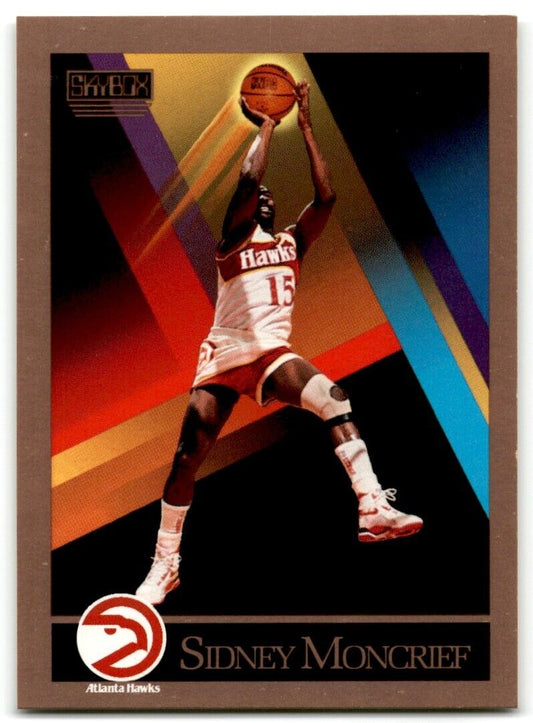 1990-91 SkyBox Sidney Moncrief Atlanta Hawks #367