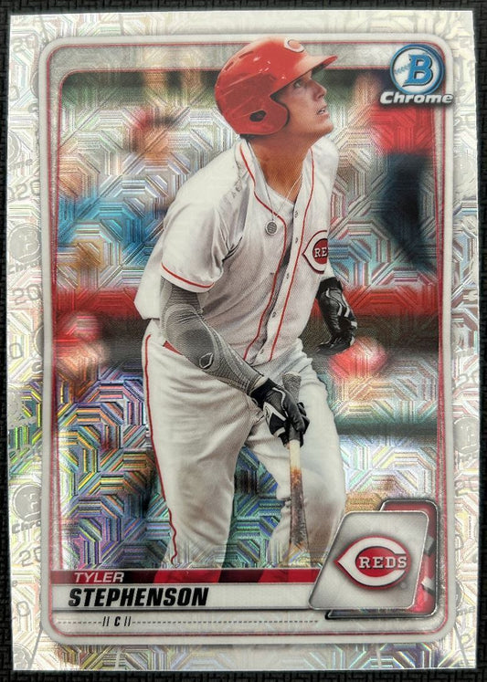 2020 Bowman Chrome Prospects Tyler Stephenson Cincinnati Reds #BCP-228