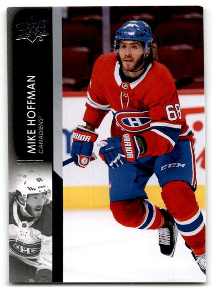 2021-22 Upper Deck Mike Hoffman Montreal Canadiens #584