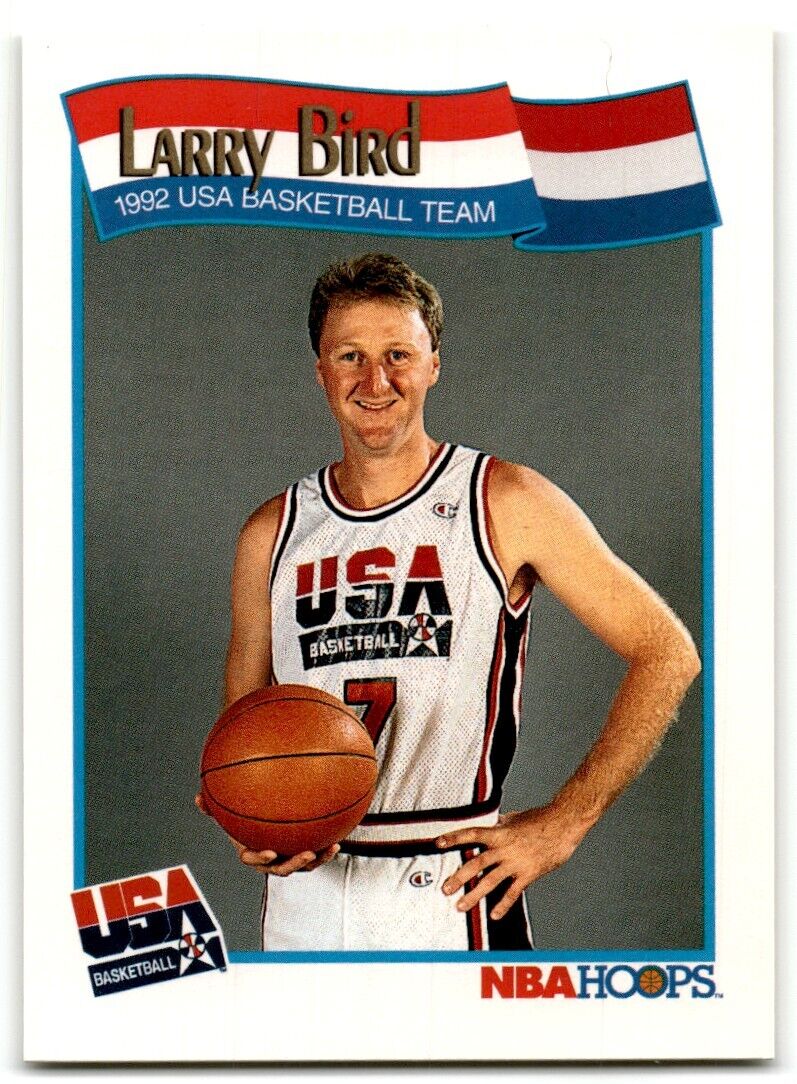 1991-92 Hoops Larry Bird USA #576