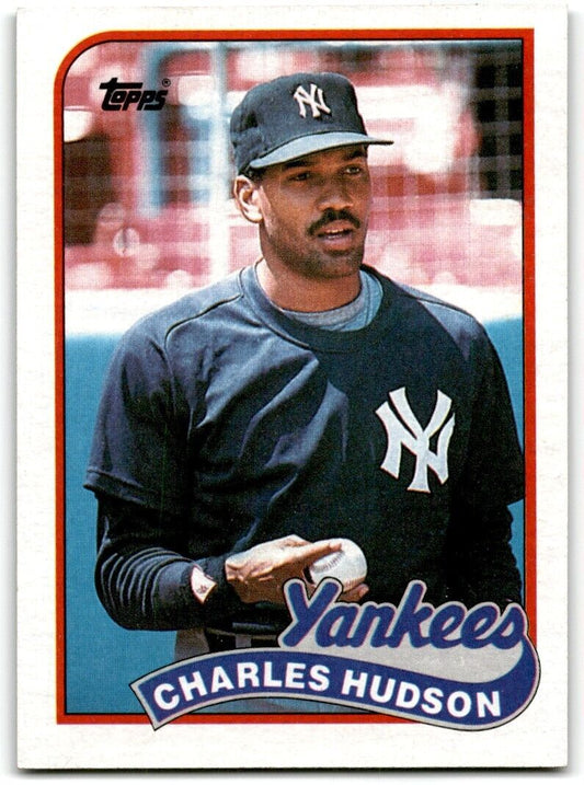 1989 Topps Charles Hudson New York Yankees #236