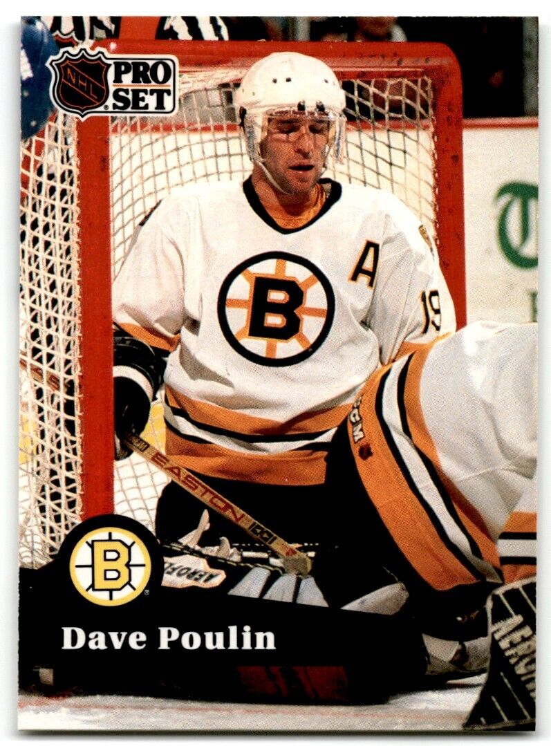 1991-92 Pro Set Dave Poulin Boston Bruins #12