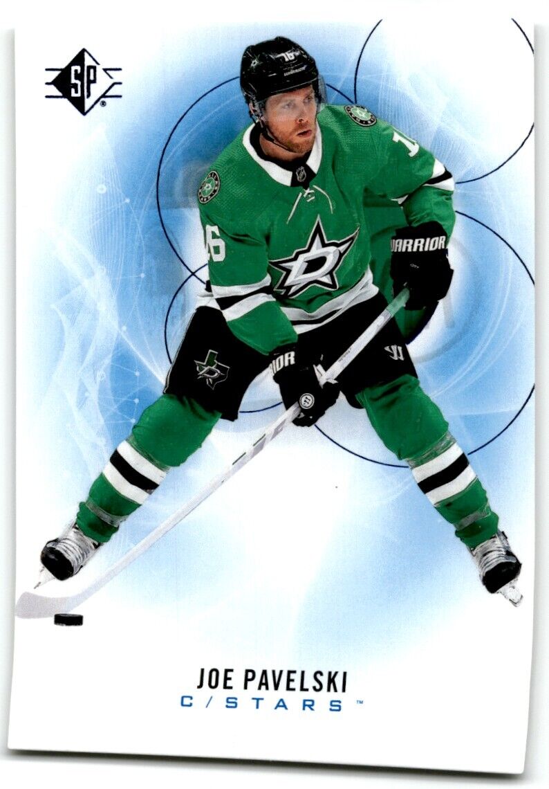 2020-21 SP Authentic Joe Pavelski Dallas Stars #98