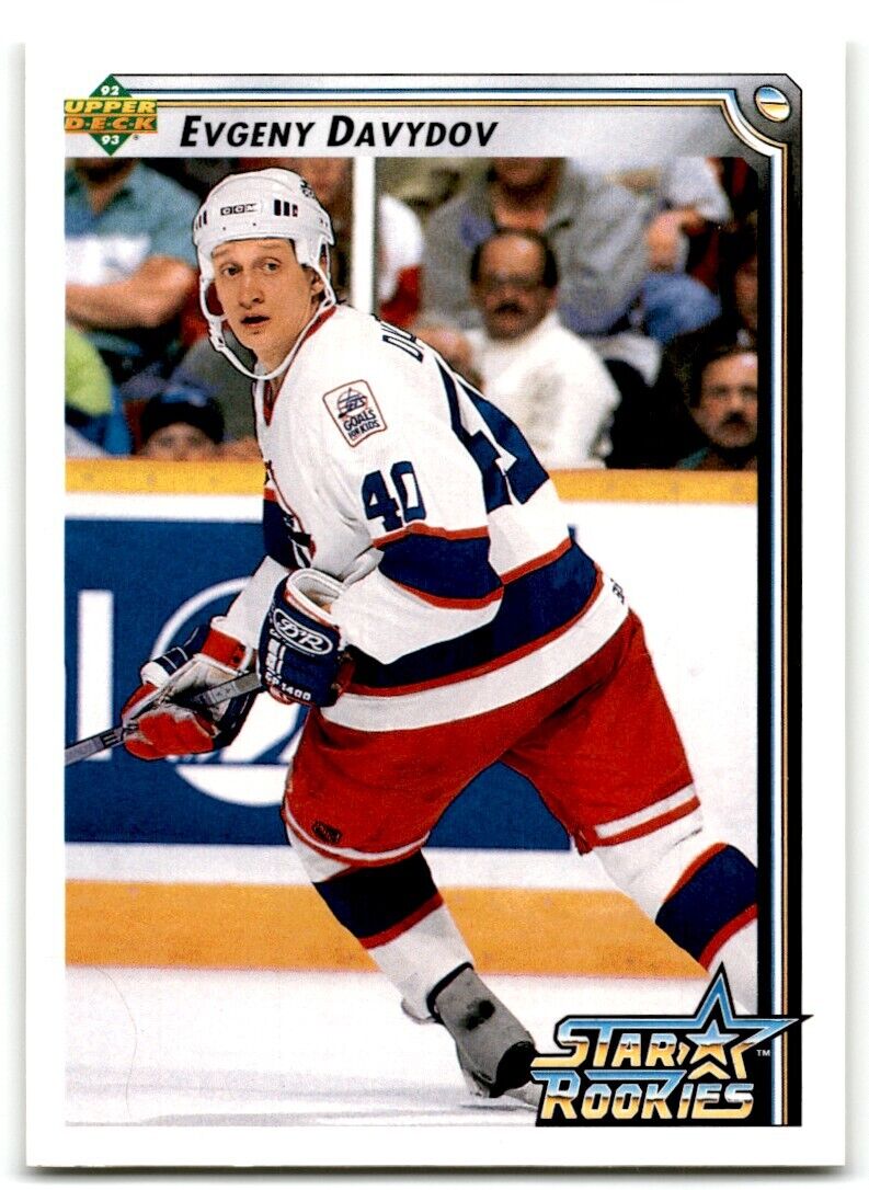 1992-93 Upper Deck Evgeny Davydov Winnipeg Jets #420