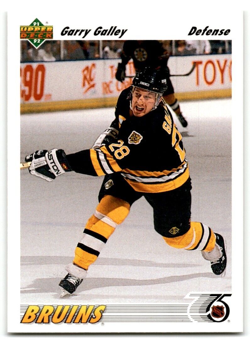 1991-92 Upper Deck Garry Galley Boston Bruins #439