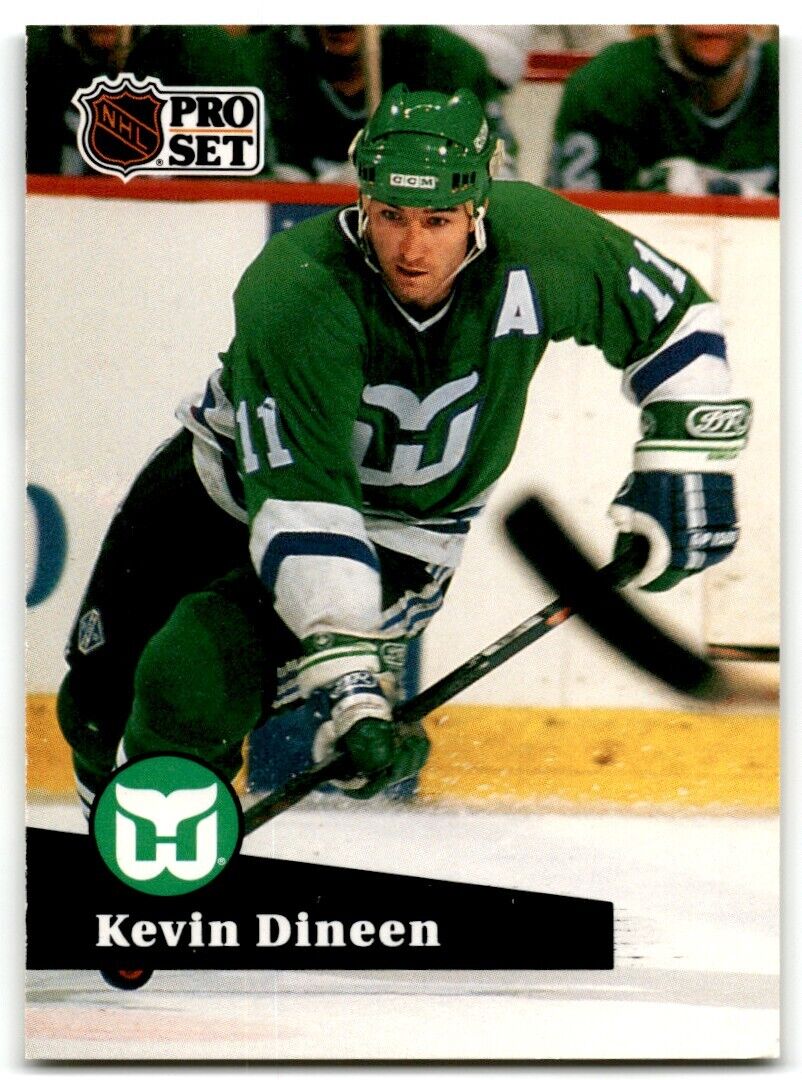 1991-92 Pro Set Kevin Dineen Hartford Whalers #89