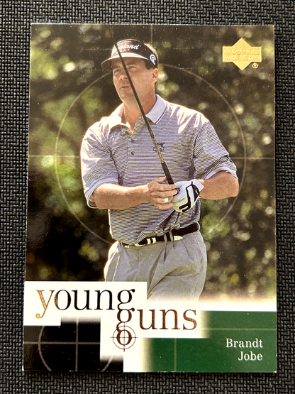 Brandt Jobe 2001 Upper Deck Young Guns golf rookie card #74