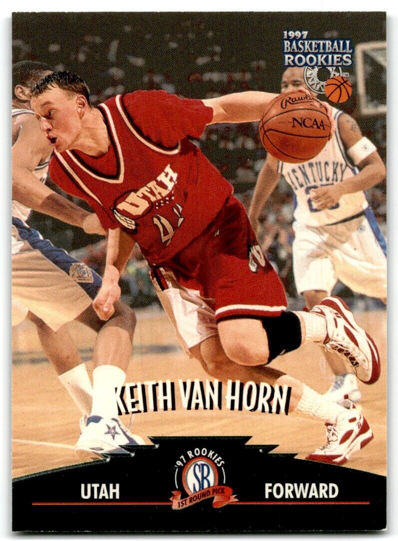 1997-98 Score Board Rookies Keith Van Horn Utah Utes #32