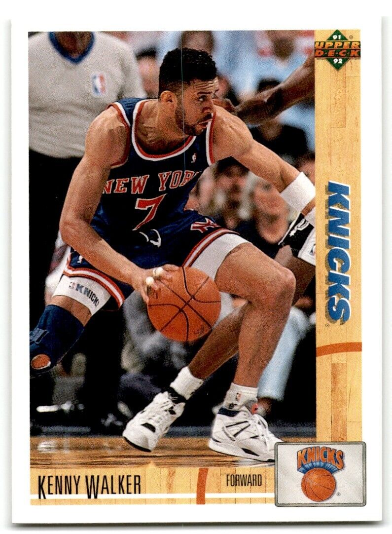 1991-92 Upper Deck Kenny Walker New York Knicks #347