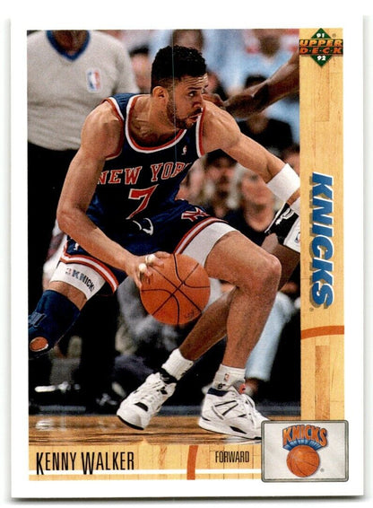 1991-92 Upper Deck Kenny Walker New York Knicks #347