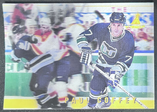 1996-97 Pinnacle McDonald's 3D Ice Breakers Paul Coffey Hartford Whalers #MCD1