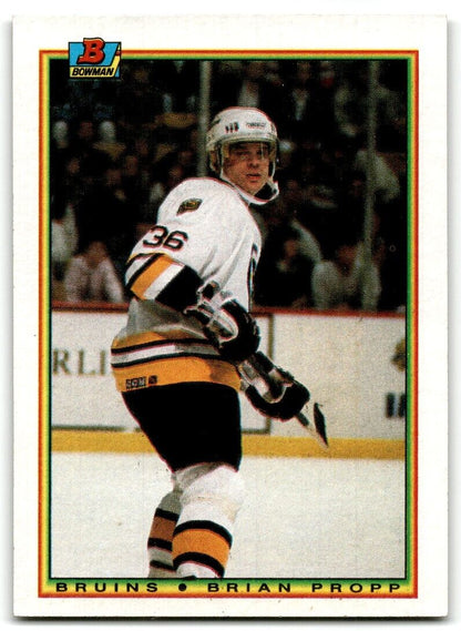 1990-91 Bowman Brian Propp Boston Bruins #37