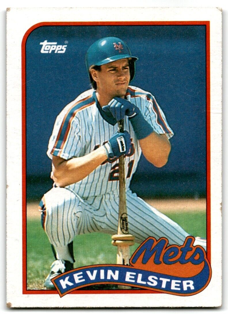 1989 Topps Kevin Elster New York Mets #356