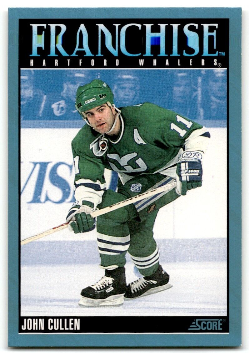 1992-93 Score John Cullen Hartford Whalers #425