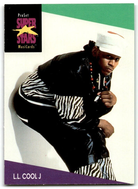 1991-92 ProSet Super Stars MusiCard LL Cool J #129