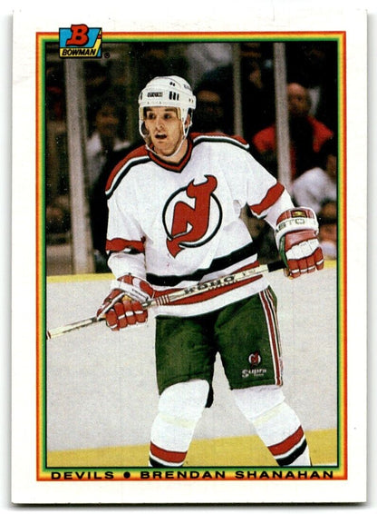 1990-91 Bowman Brendan Shanahan New Jersey Devils #85