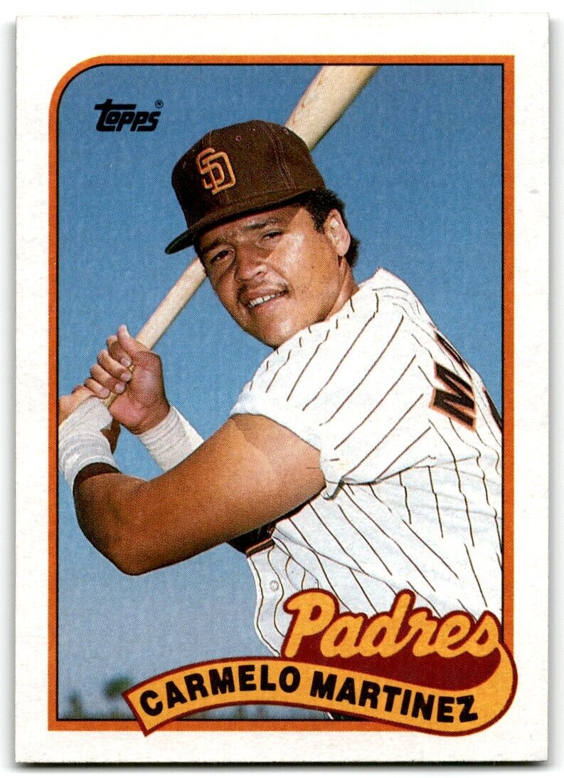 1989 Topps Carmelo Martinez San Diego Padres #449