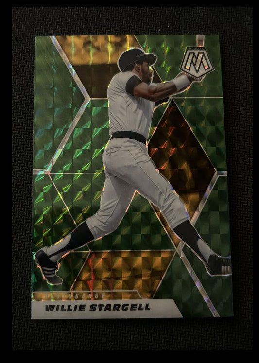 2021 Panini Mosaic Green and gold Willie Stargell Pittsburgh Pirates #145