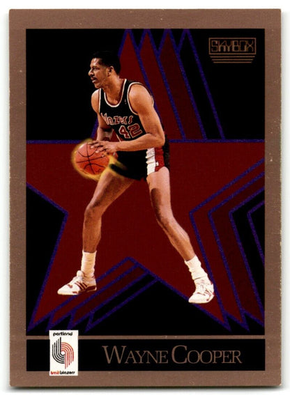 1990-91 SkyBox Wayne Cooper Portland Trail Blazers #232