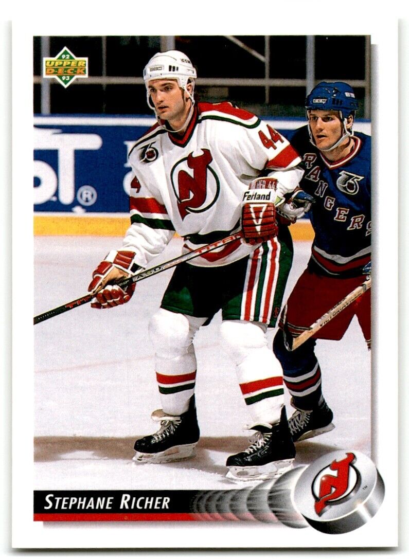 1992-93 Upper Deck Stephane Richer New Jersey Devils #56