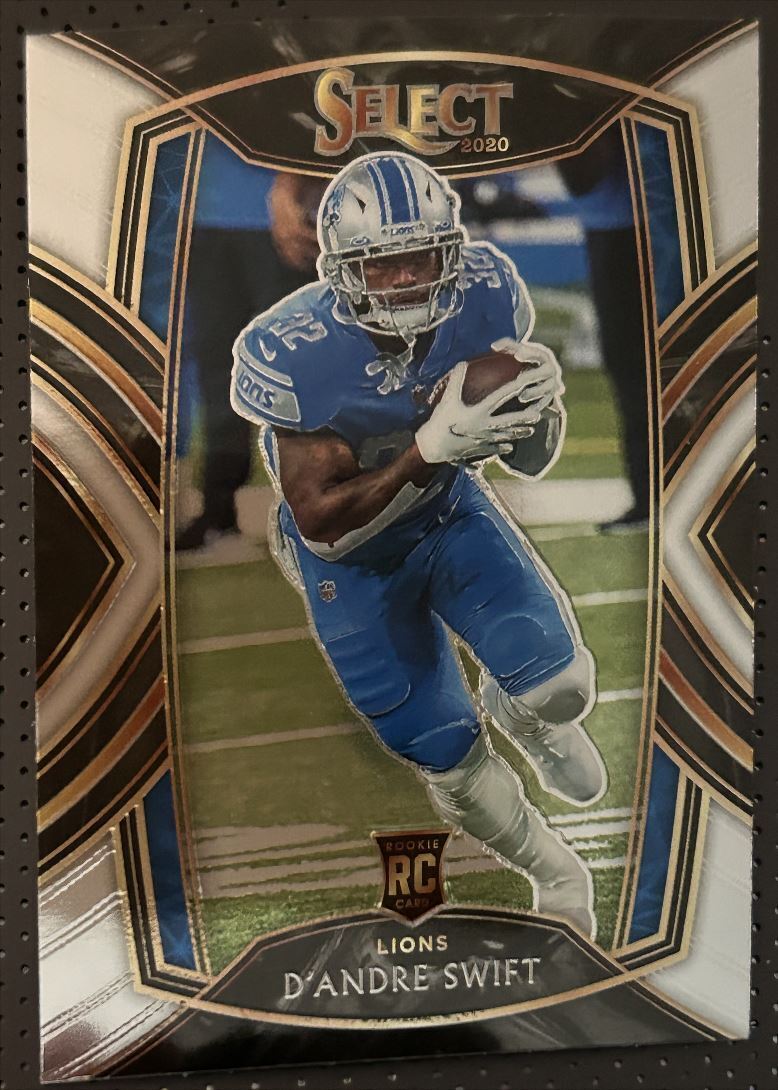 2020 Panini Select D'Andre Swift Rookie Detroit Lions #251