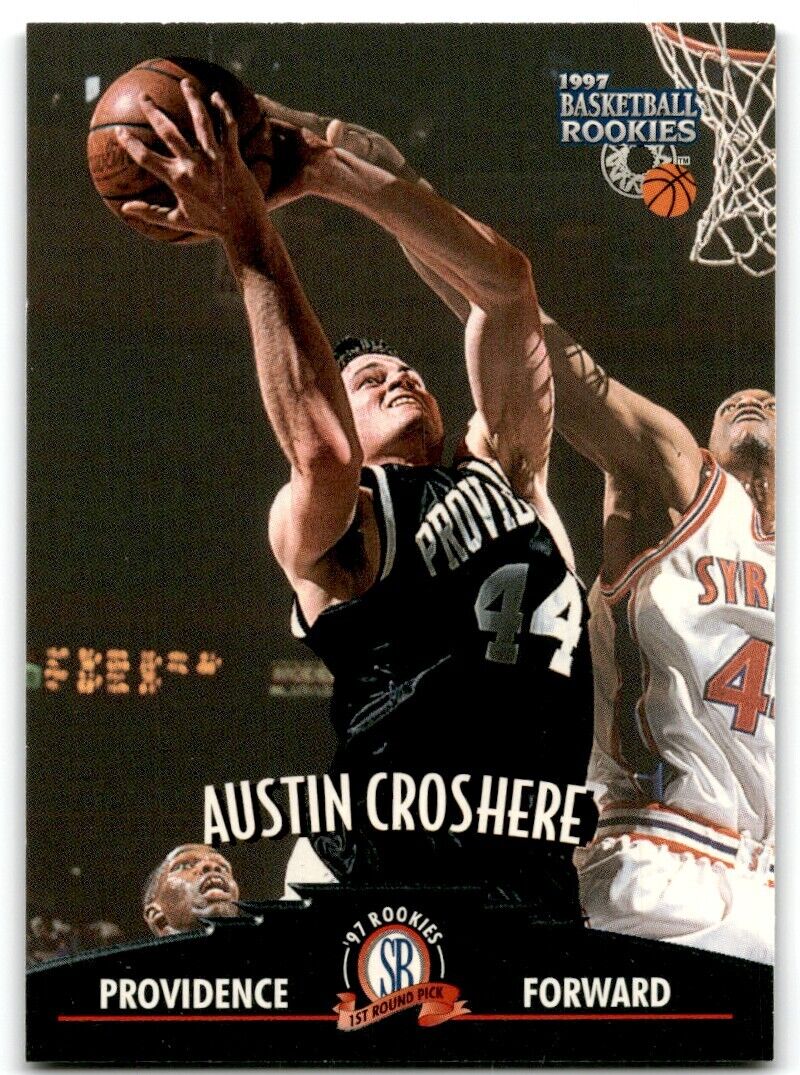 1997-98 Score Board Rookies Austin Croshere Providence #23