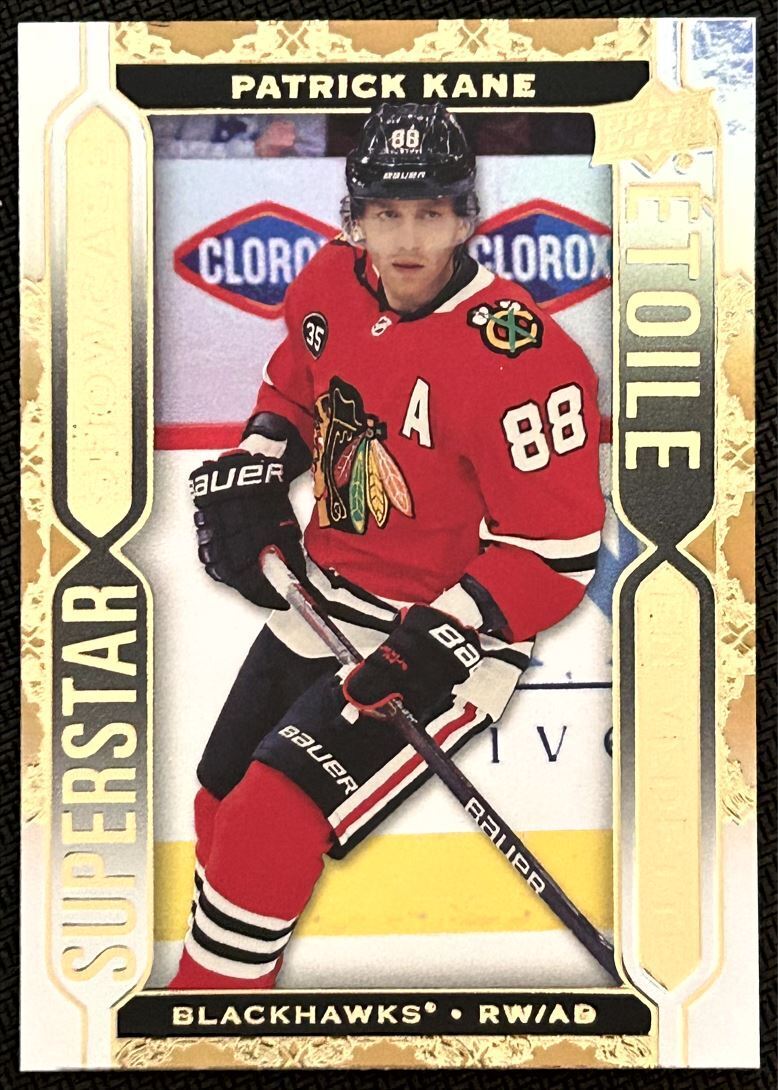 2022-23 Upper Deck Tim Hortons Superstar Showcase Patrick Kane Chicago