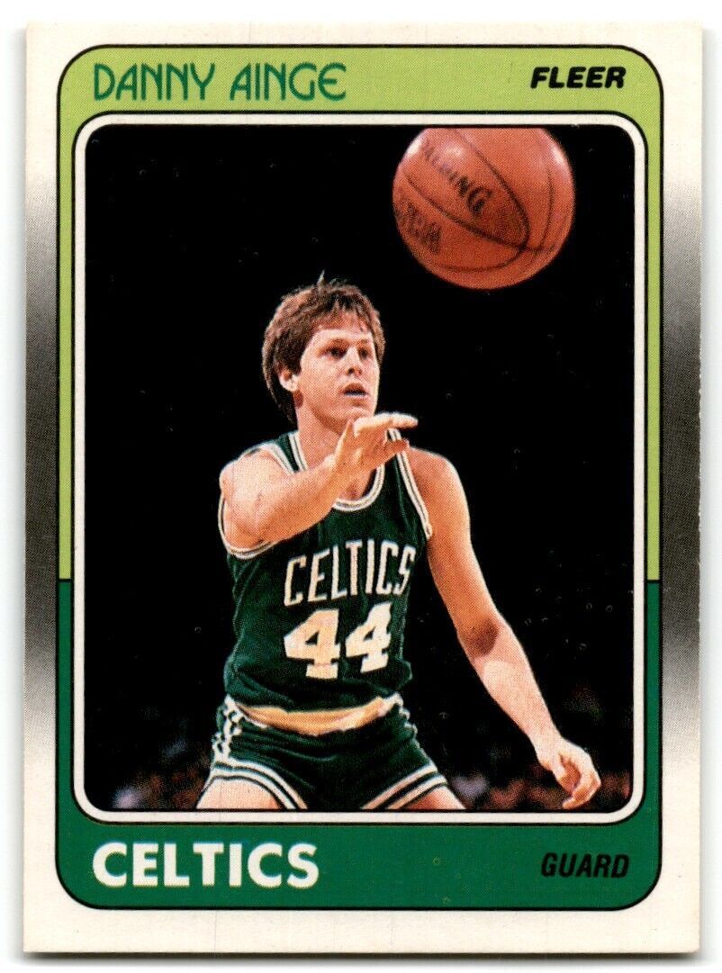 1988-89 Fleer Danny Ainge Boston Celtics #8