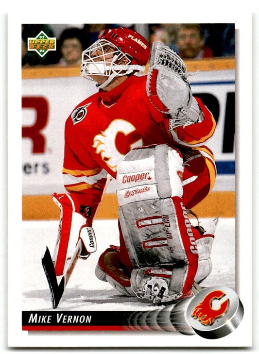 1992-93 Upper Deck Mike Vernon Calgary Flames #112