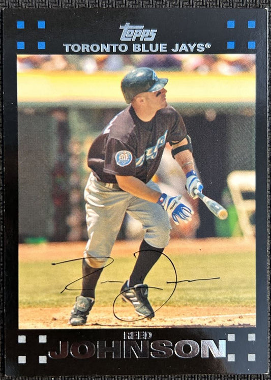 2007 Topps Reed Johnson Toronto Blue Jays #TOR9