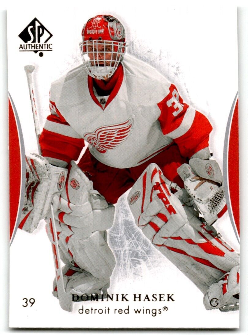 2007-08 SP Authentic Dominik Hasek Detroit Red Wings #100