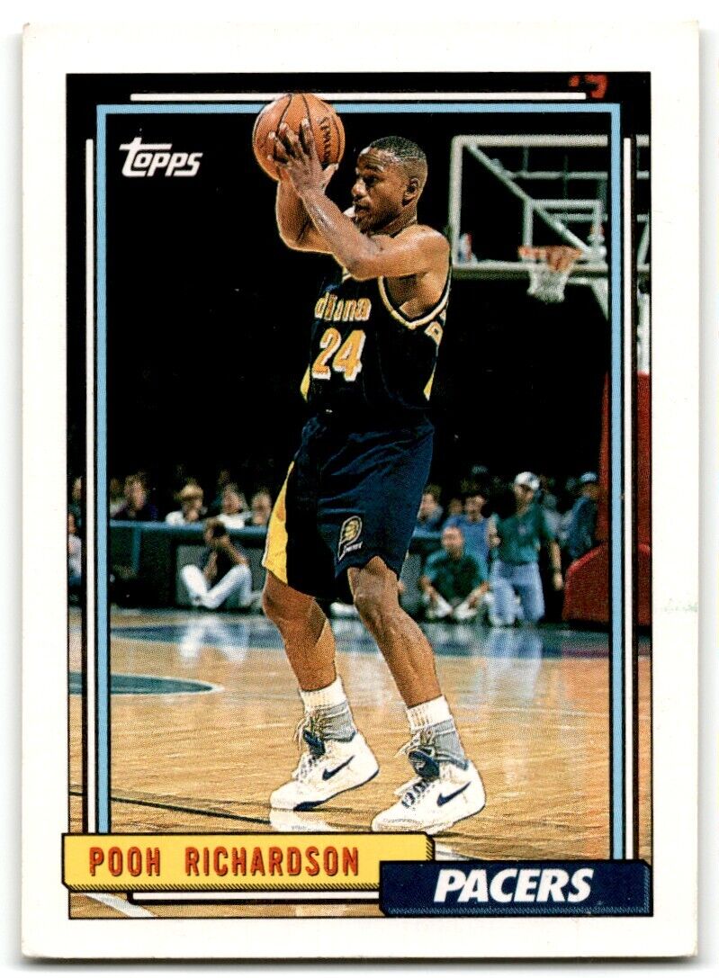 1992-93 Topps Pooh Richardson Indiana Pacers #280