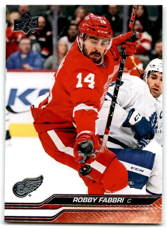 2023-24 Upper Deck Robby Fabbri Detroit Red Wings #66