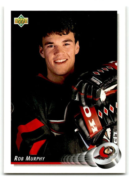 1992-93 Upper Deck Rob Murphy Ottawa Senators #108