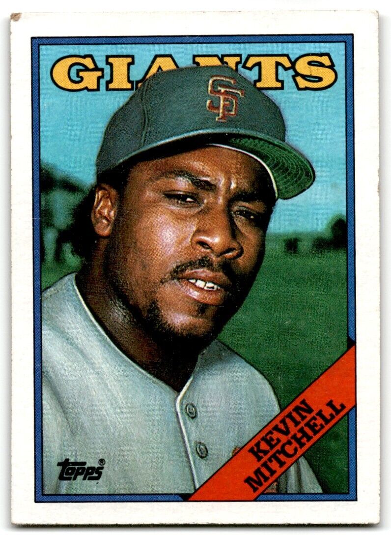 1988 Topps Kevin Mitchell San Francisco Giants #497