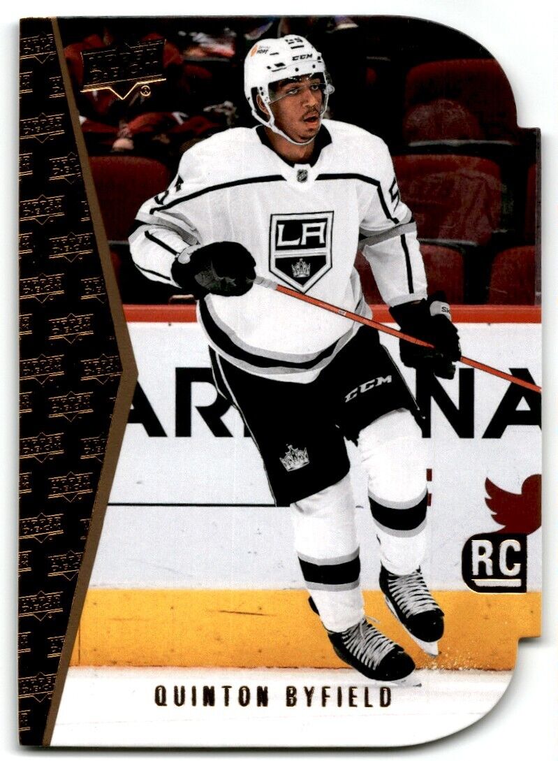 2021-22 Upper Deck Rookie Die-Cut Quinton Byfield Rookie Los Angeles Kings