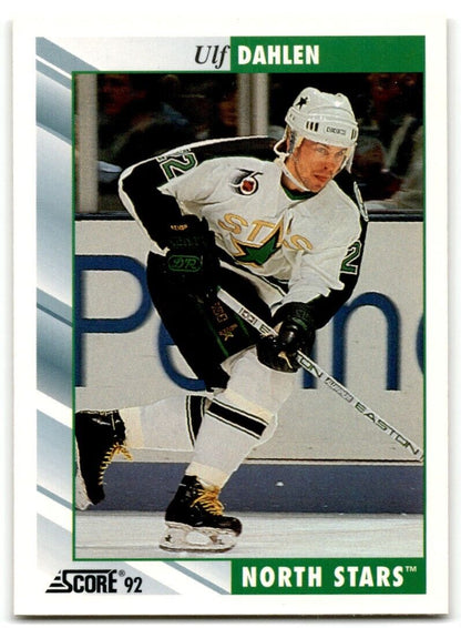 1992-93 Score Ulf Dahlen Minnesota North Stars #330