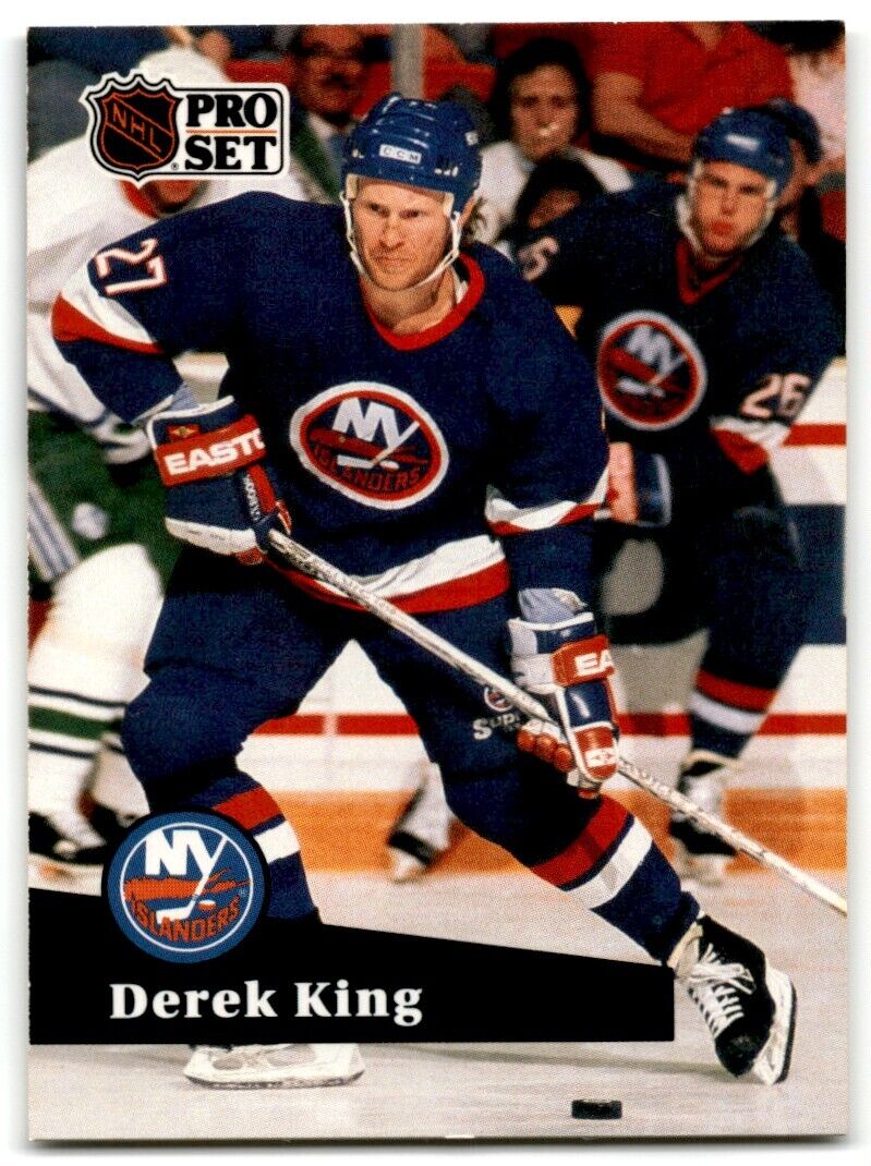 1991-92 Pro Set Derek King New York Islanders #146