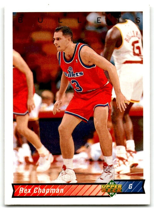 1992-93 Upper Deck Rex Chapman Washington Bullets #79