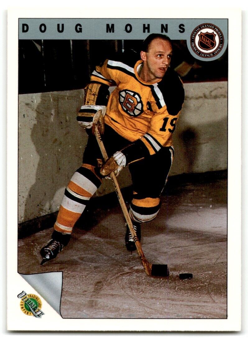 1991-92 Ultimate Original 6 Doug Mohns Boston Bruins #53