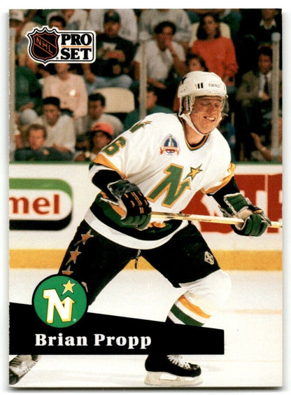 1991-92 Pro Set Brian Propp Minnesota North Stars #113