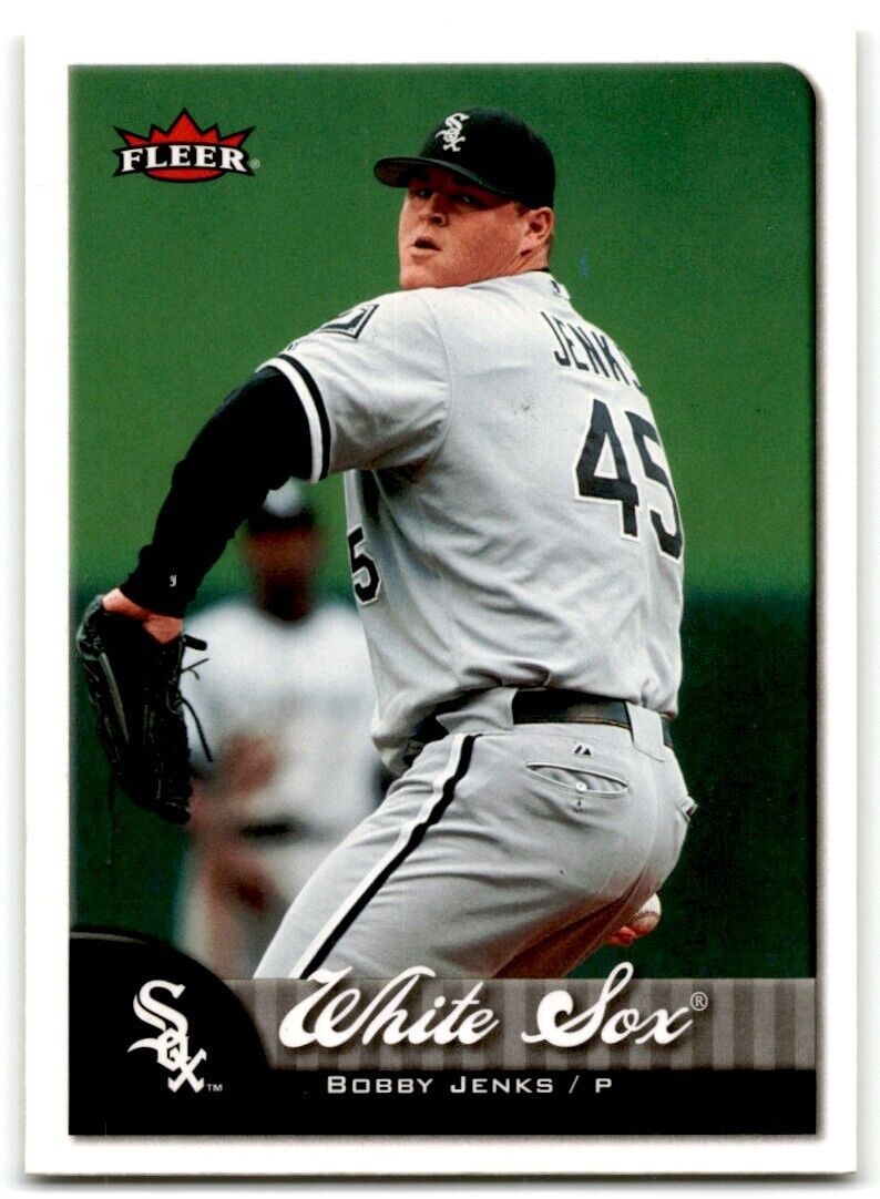 2007 Fleer Bobby Jenks Chicago White Sox #259