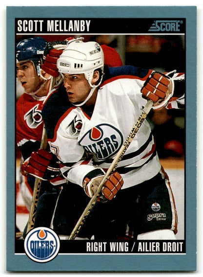 1992-93 Score Scott Mellanby Edmonton Oilers #148