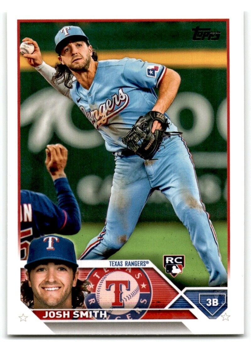 2023 Topps Josh Smith Rookie Texas Rangers #37