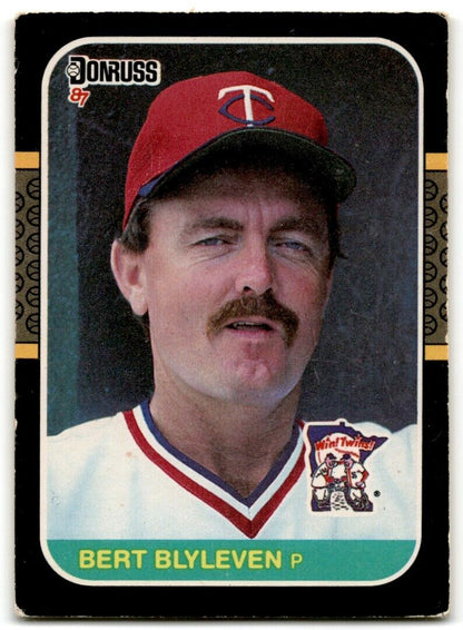 1987 Donruss Bert Blyleven Minnesota Twins #71