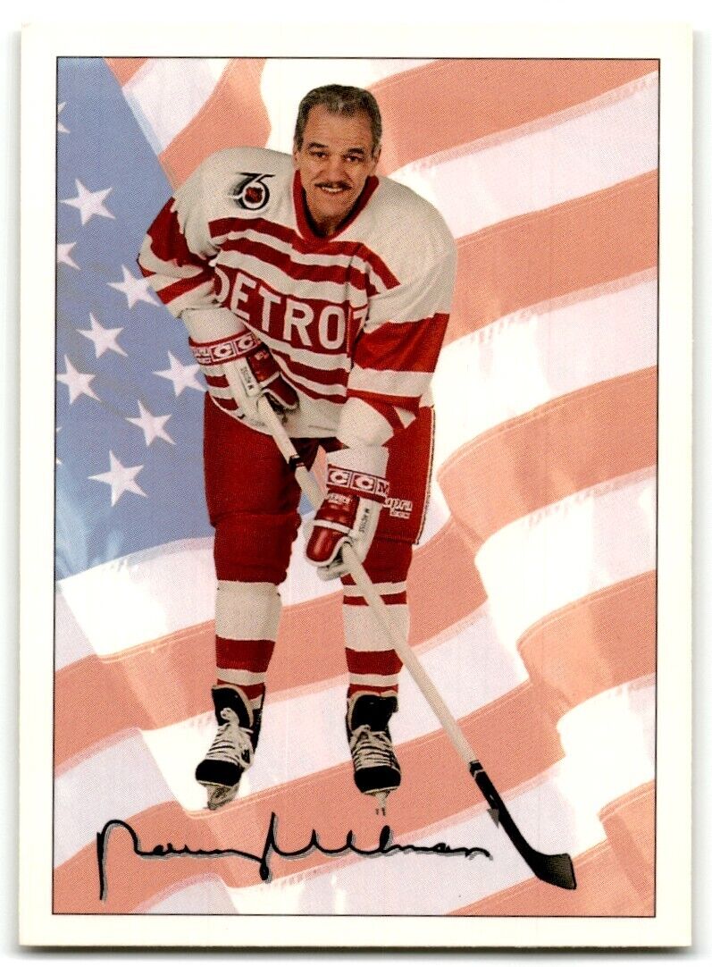 1991-92 Ultimate Original 6 French Norm Ullman Detroit Red Wings #78