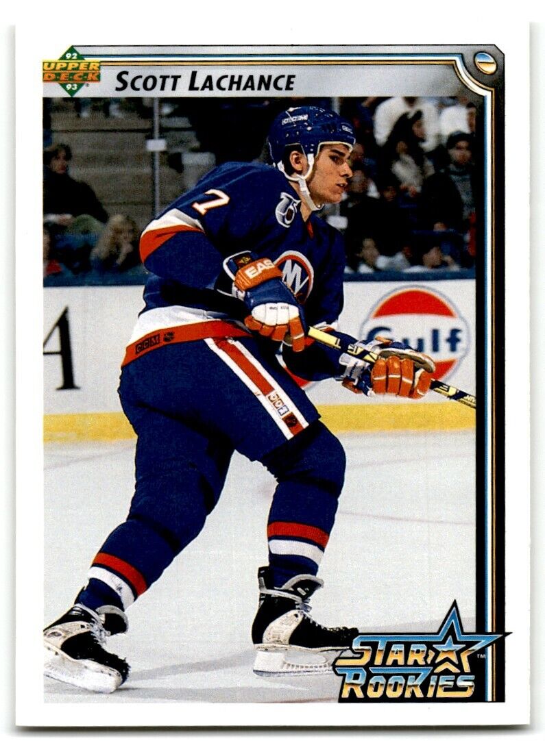 1992-93 Upper Deck Scott Lachance Rookie New York Islanders #409